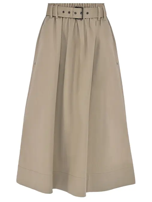 Юбка хлопковая BRUNELLO CUCINELLI