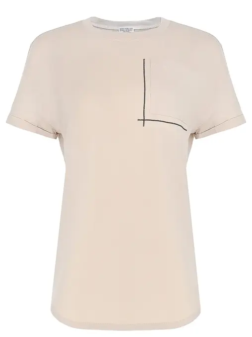 Футболка хлопковая BRUNELLO CUCINELLI