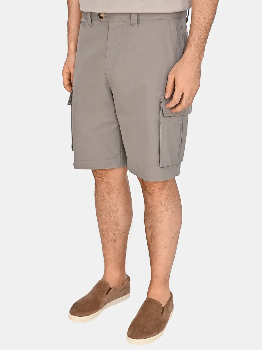 Шорты изо льна и хлопка