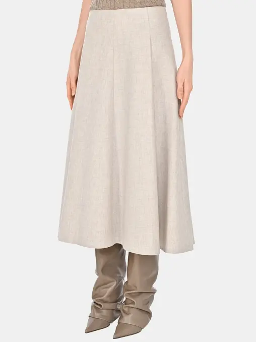 Юбка шерстяная BRUNELLO CUCINELLI