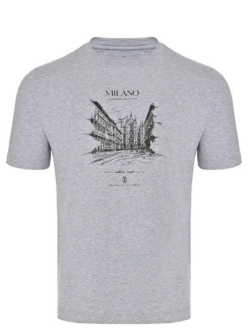 Футболка хлопковая BRUNELLO CUCINELLI
