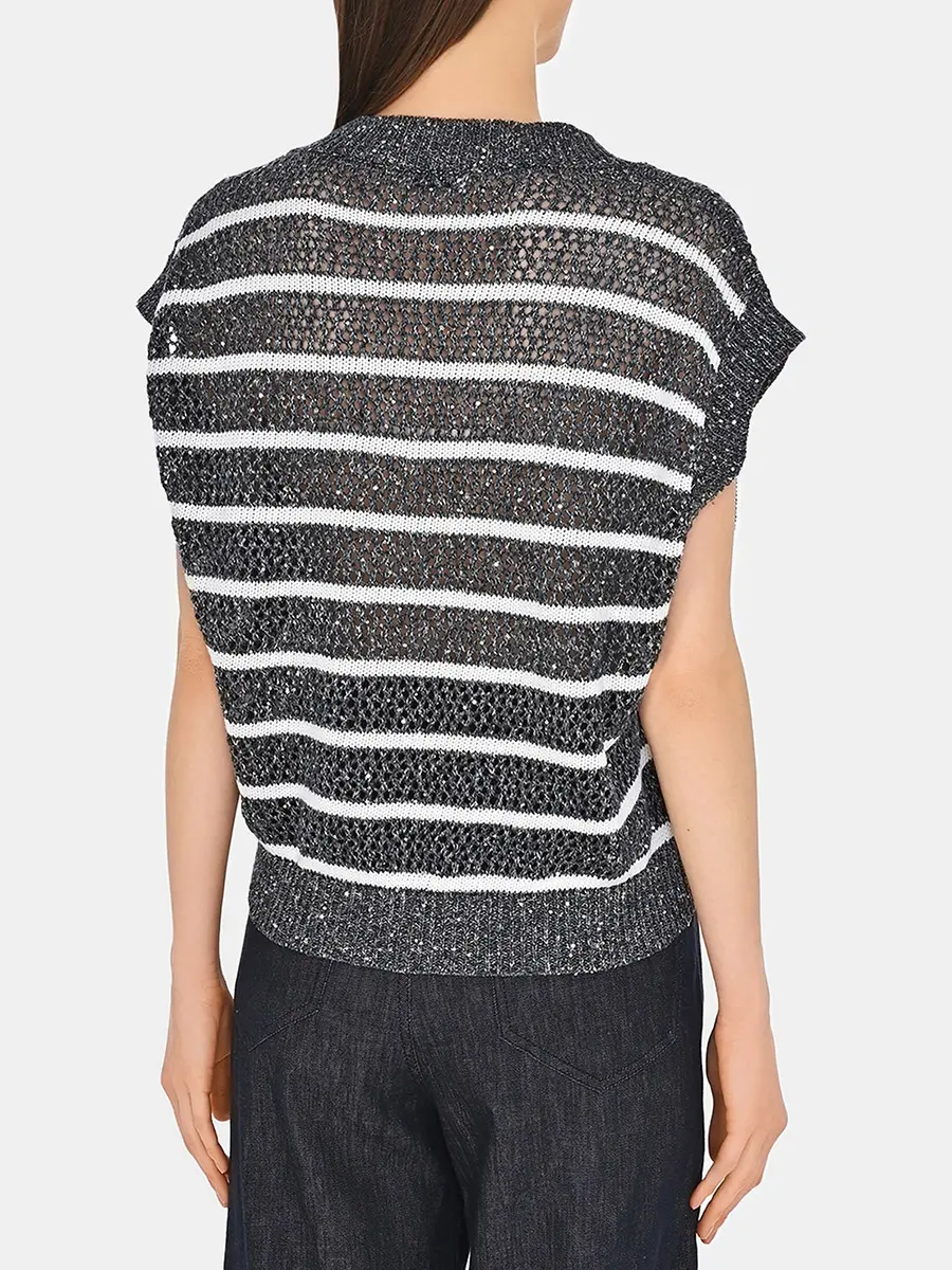 Джемпер льняной