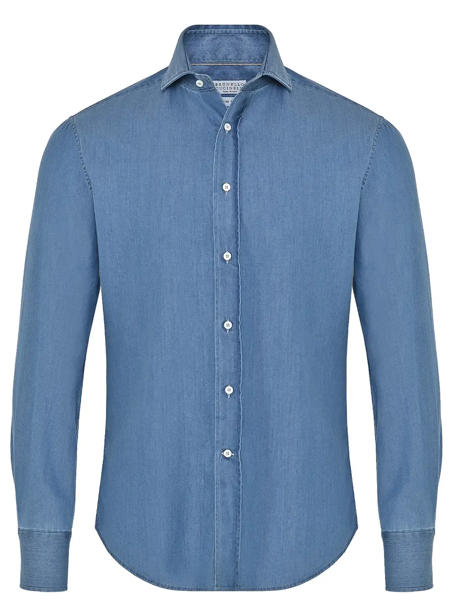 Рубашка джинсовая