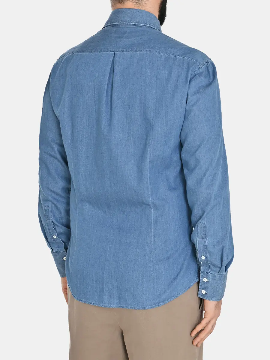 Рубашка джинсовая