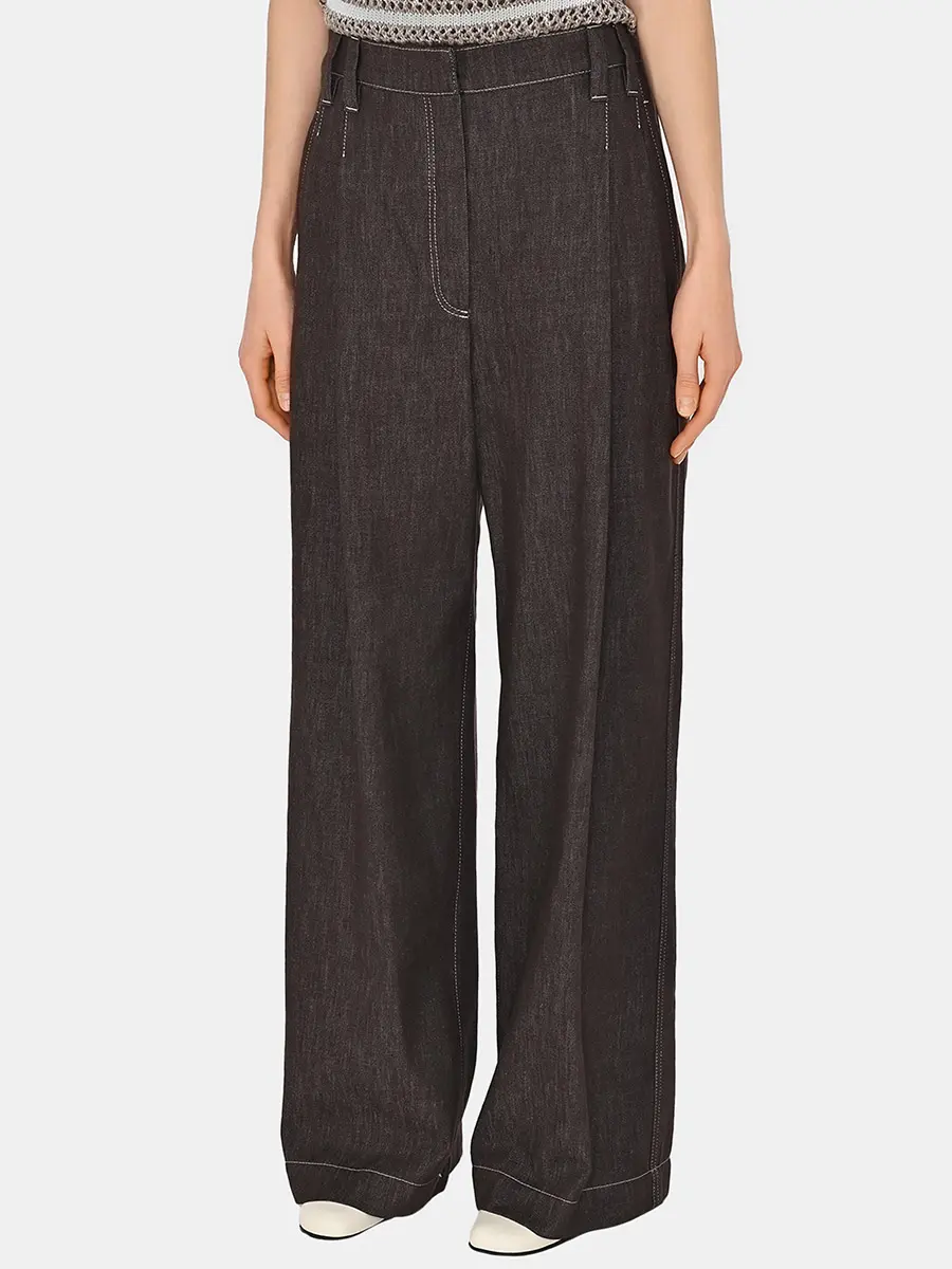 Джинсы хлопковые