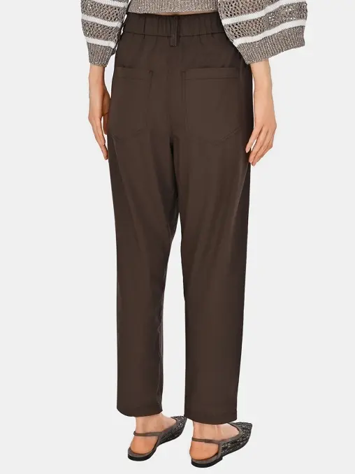 Брюки хлопковые BRUNELLO CUCINELLI