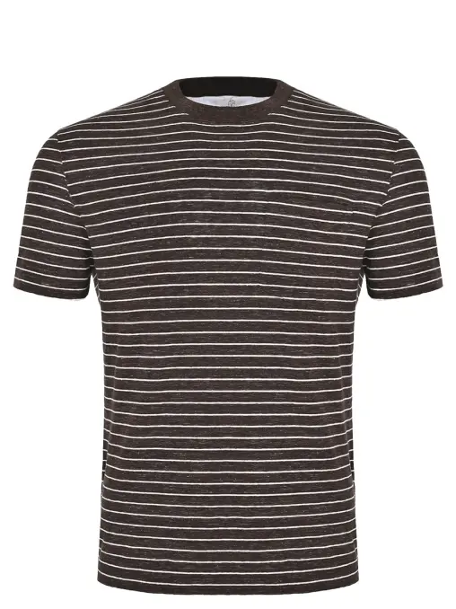 Футболка льняная BRUNELLO CUCINELLI