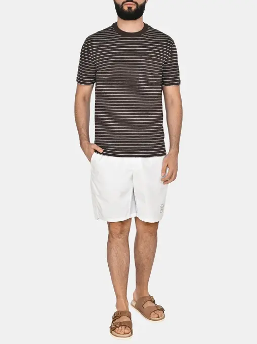 Футболка льняная BRUNELLO CUCINELLI