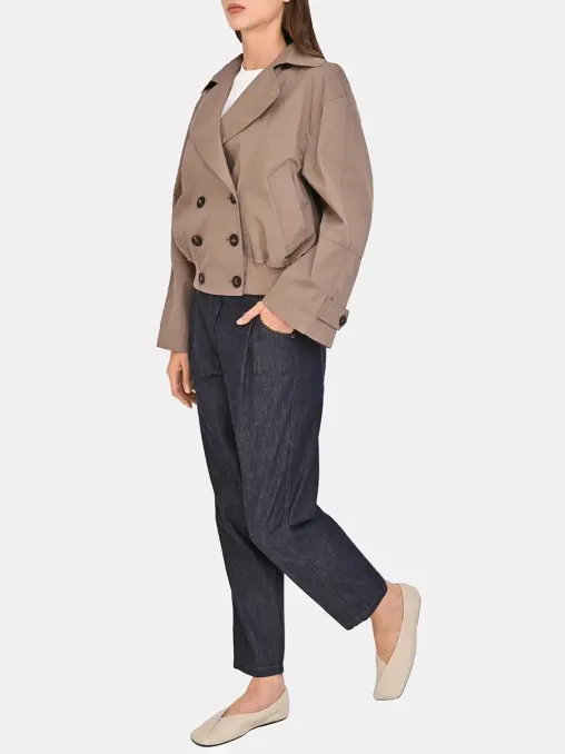 Джинсы хлопковые BRUNELLO CUCINELLI