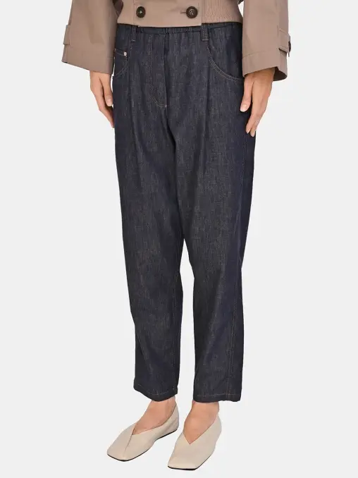 Джинсы хлопковые BRUNELLO CUCINELLI