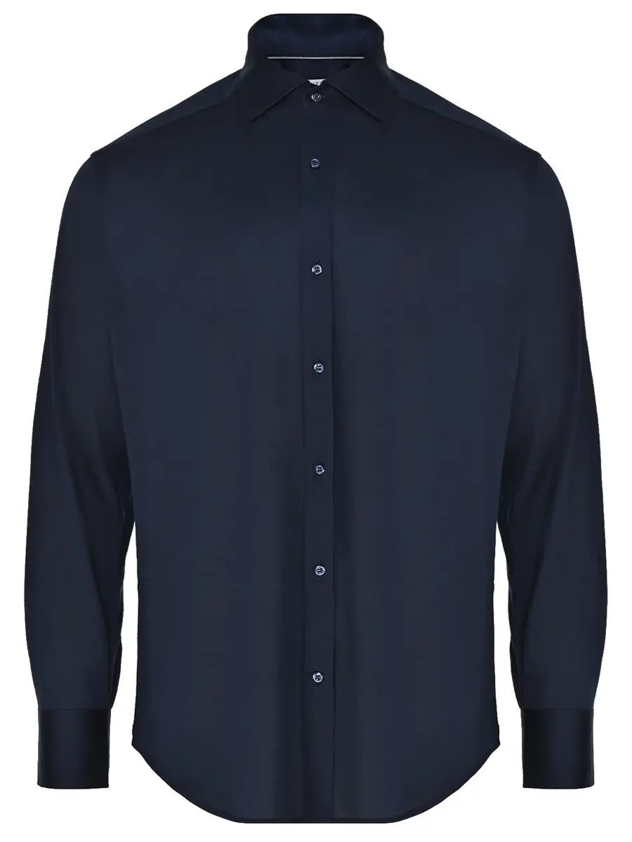 Рубашка из шелка и хлопка