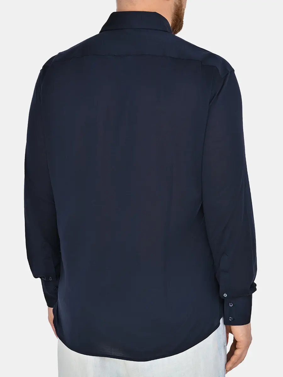 Рубашка из шелка и хлопка