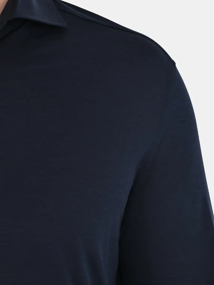 Рубашка из шелка и хлопка