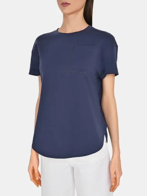 Футболка хлопковая BRUNELLO CUCINELLI
