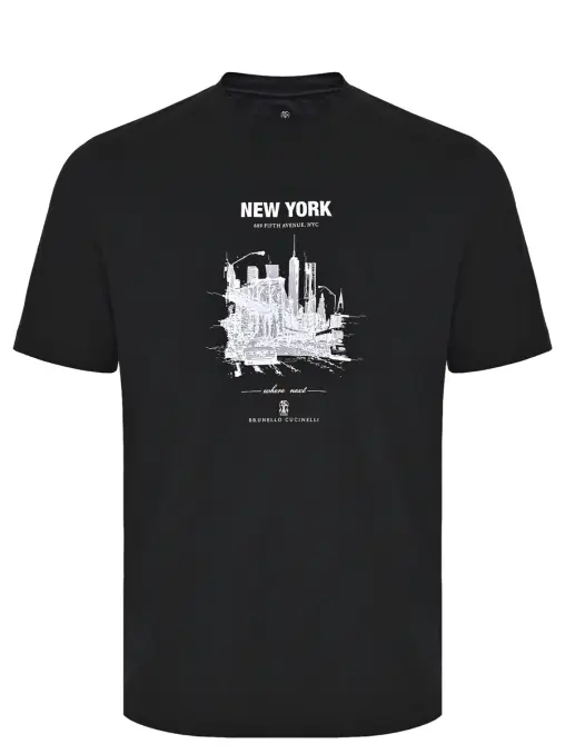 Футболка хлопковая BRUNELLO CUCINELLI