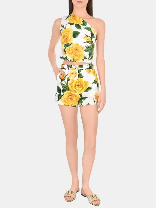 Топ хлопковый DOLCE & GABBANA