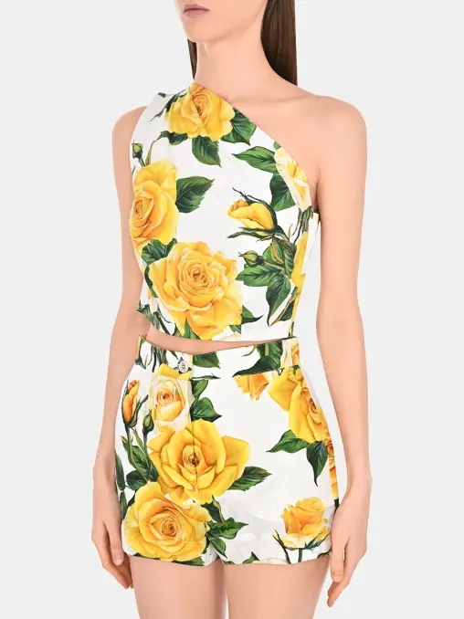 Топ хлопковый DOLCE & GABBANA