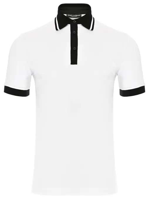 Поло хлопковое DOLCE & GABBANA