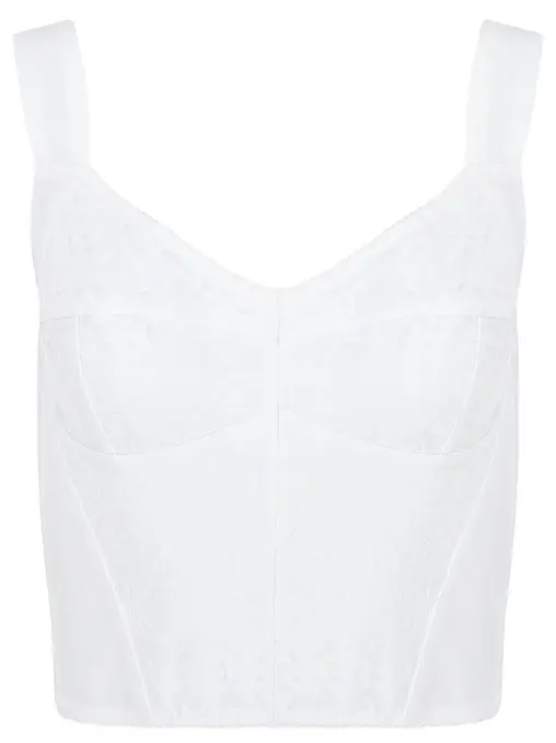 Топ однотонный DOLCE & GABBANA