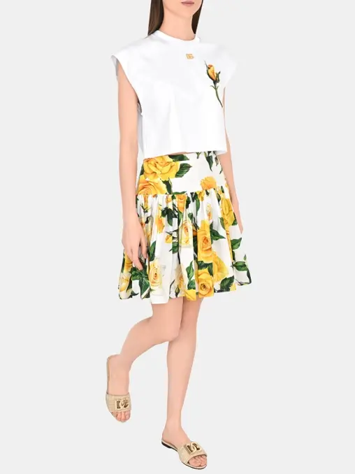 Футболка хлопковая DOLCE & GABBANA