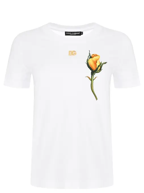 Футболка хлопковая DOLCE & GABBANA