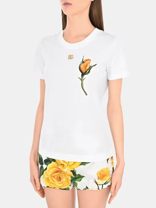 Футболка хлопковая DOLCE & GABBANA