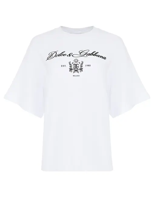 Футболка хлопковая DOLCE & GABBANA