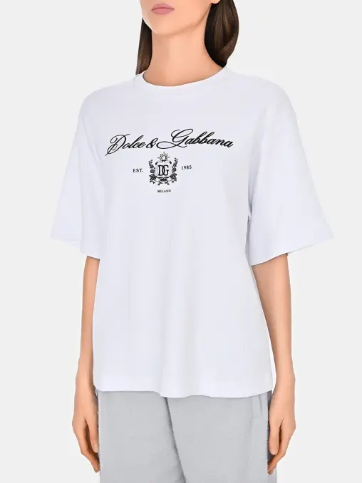 Футболка хлопковая DOLCE & GABBANA