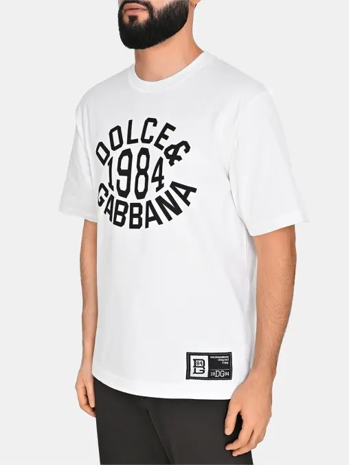 Футболка хлопковая DOLCE & GABBANA