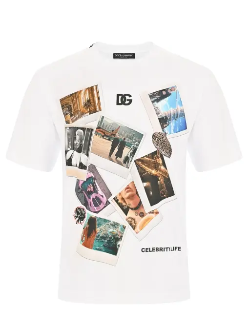 Футболка хлопковая DOLCE & GABBANA