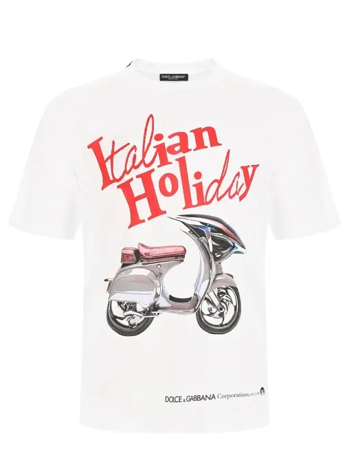 Футболка хлопковая DOLCE & GABBANA