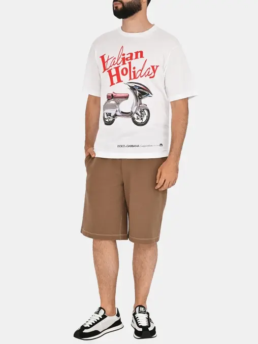 Футболка хлопковая DOLCE & GABBANA