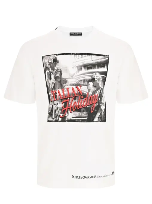 Футболка хлопковая DOLCE & GABBANA