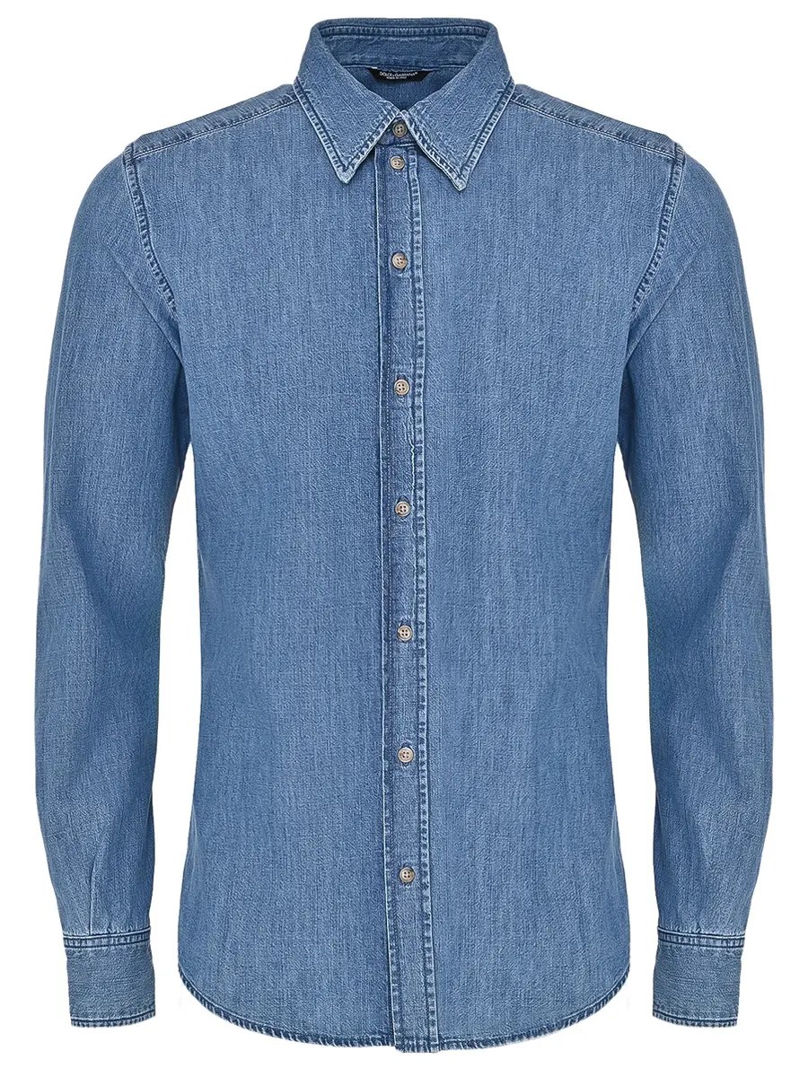 Рубашка джинсовая