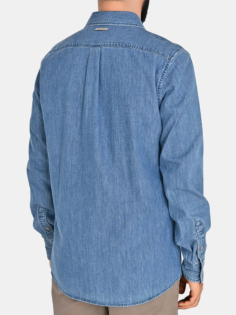 Рубашка джинсовая