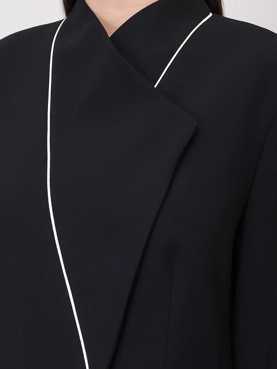 Жакет однотонный