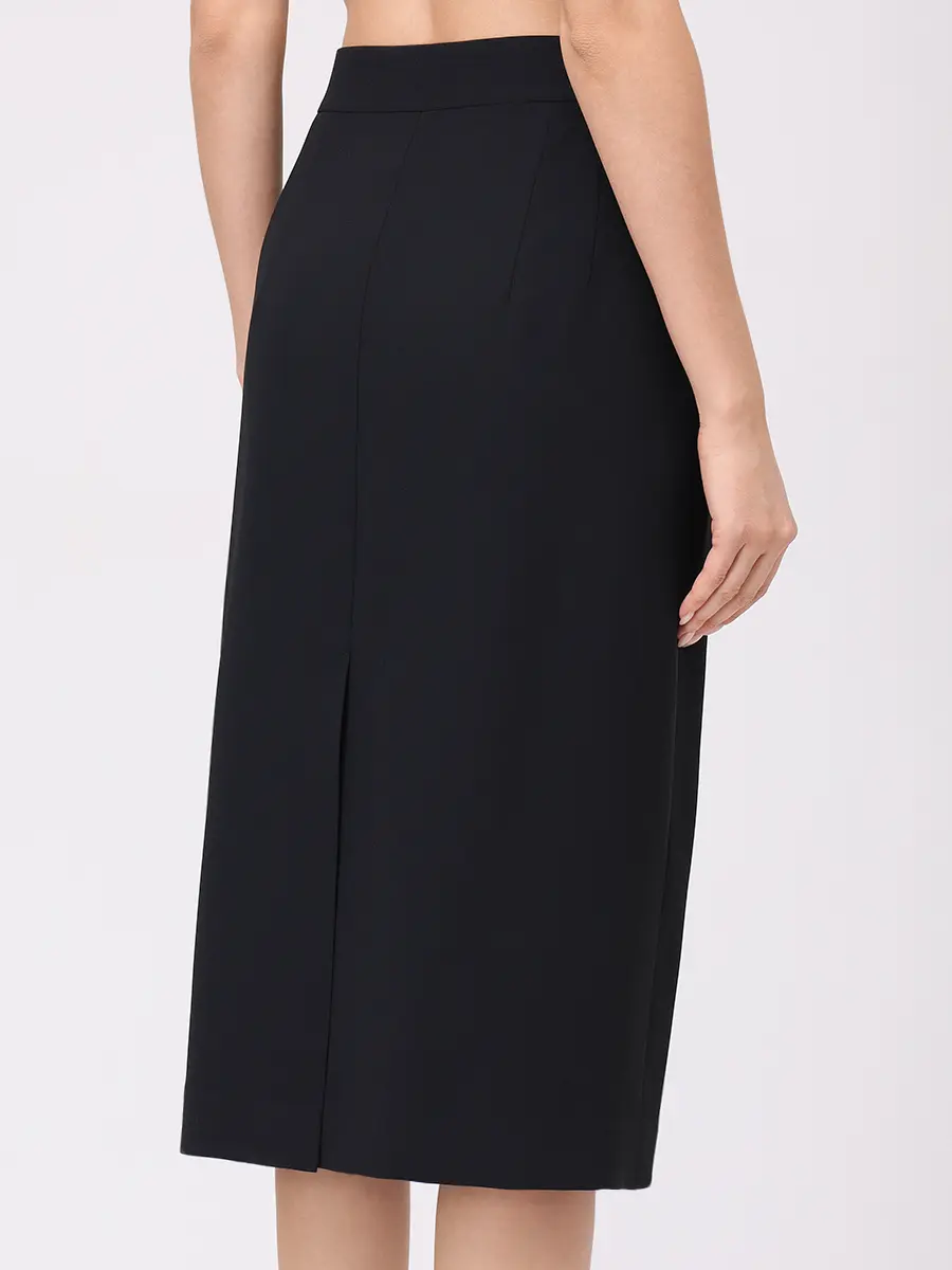 Юбка однотонная