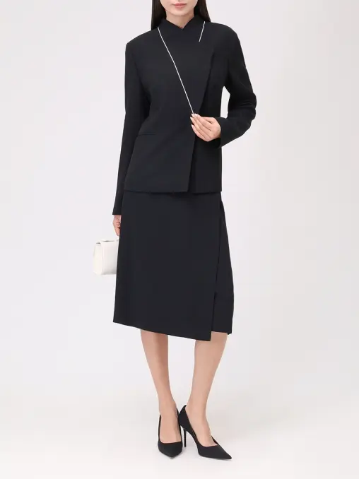 Юбка однотонная VASSA&CO