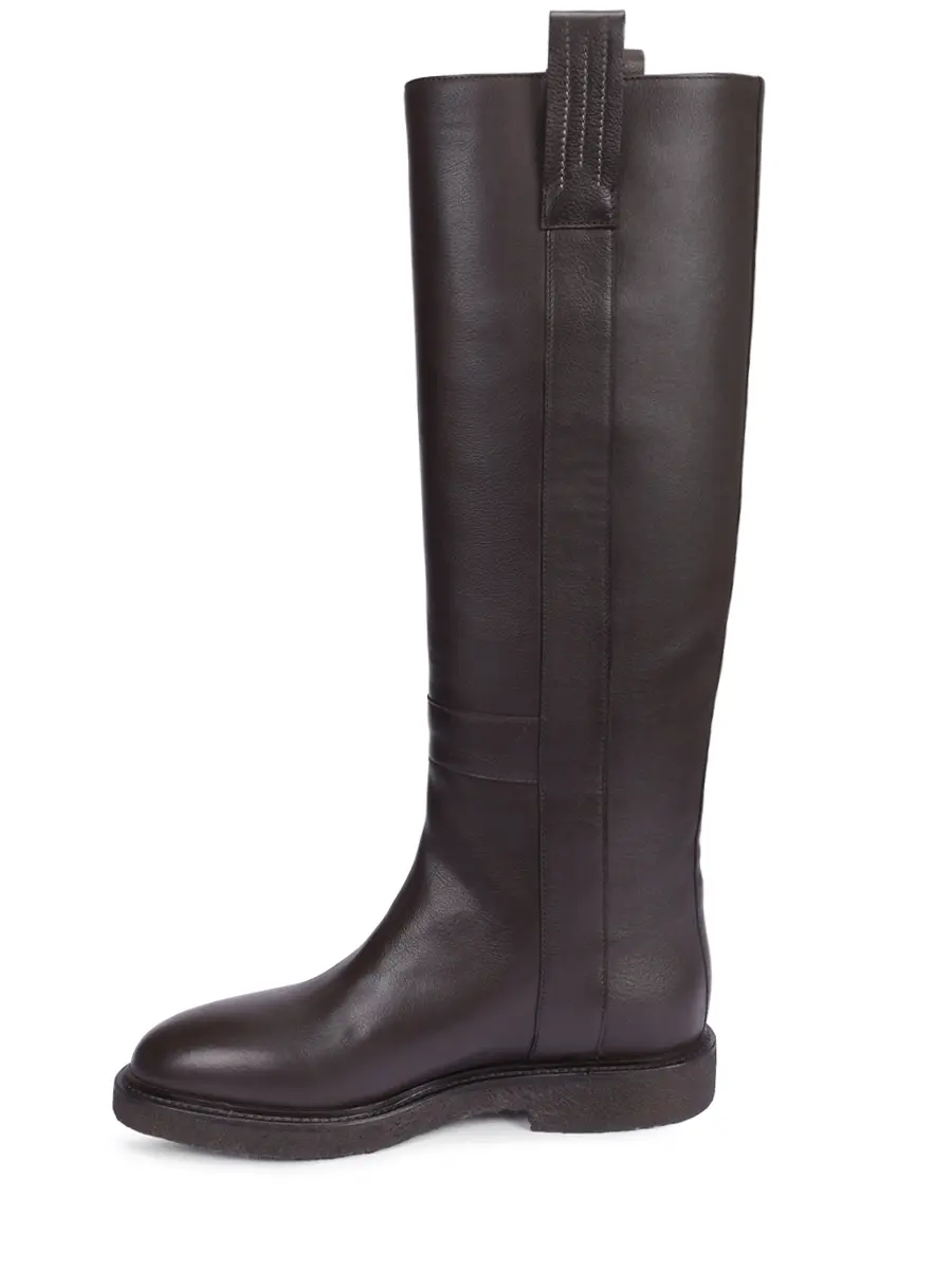 Сапоги кожаные