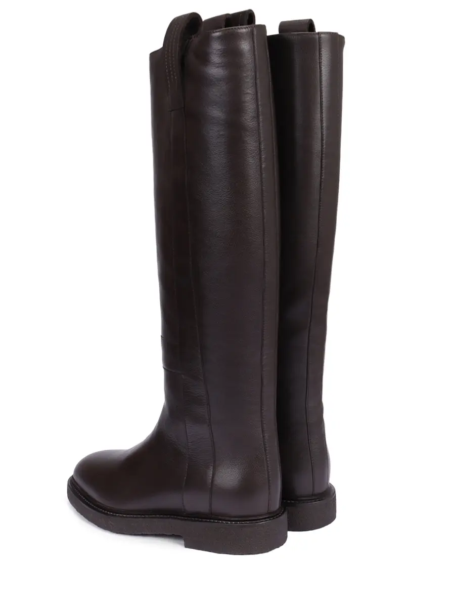 Сапоги кожаные