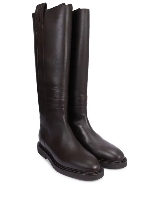 Сапоги кожаные REFINED