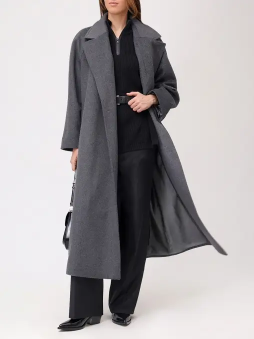 Пальто однотонное Maxi KSI KSI