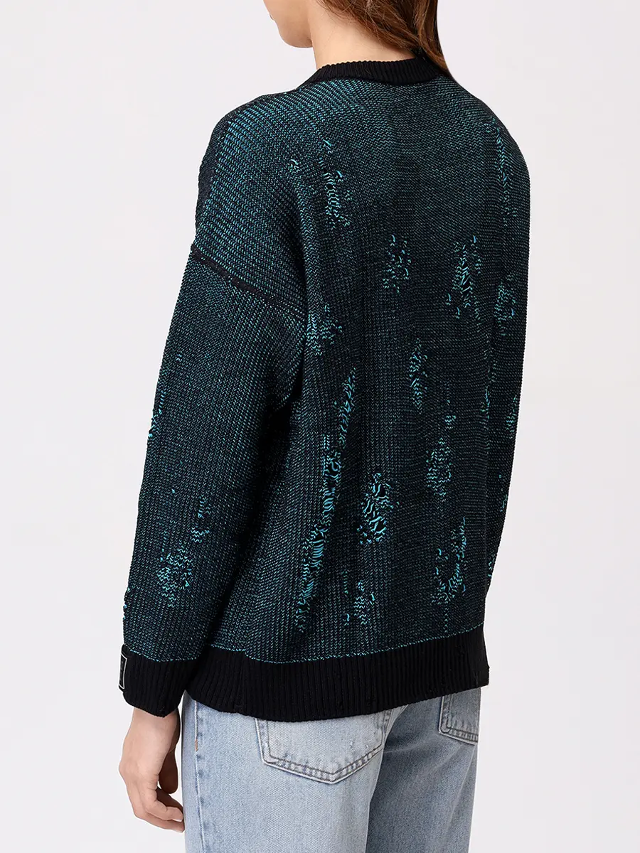 Двусторонний джемпер хлопковый