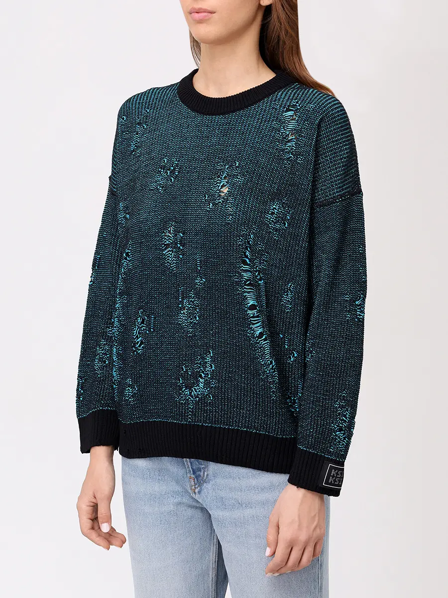 Двусторонний джемпер хлопковый