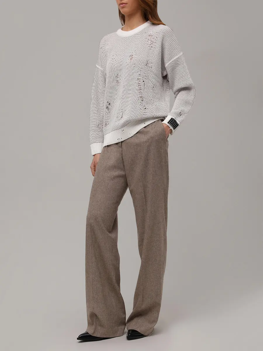 Двусторонний джемпер хлопковый