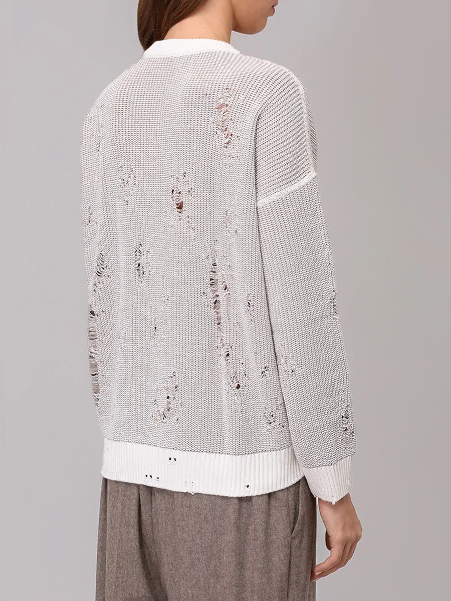 Двусторонний джемпер хлопковый