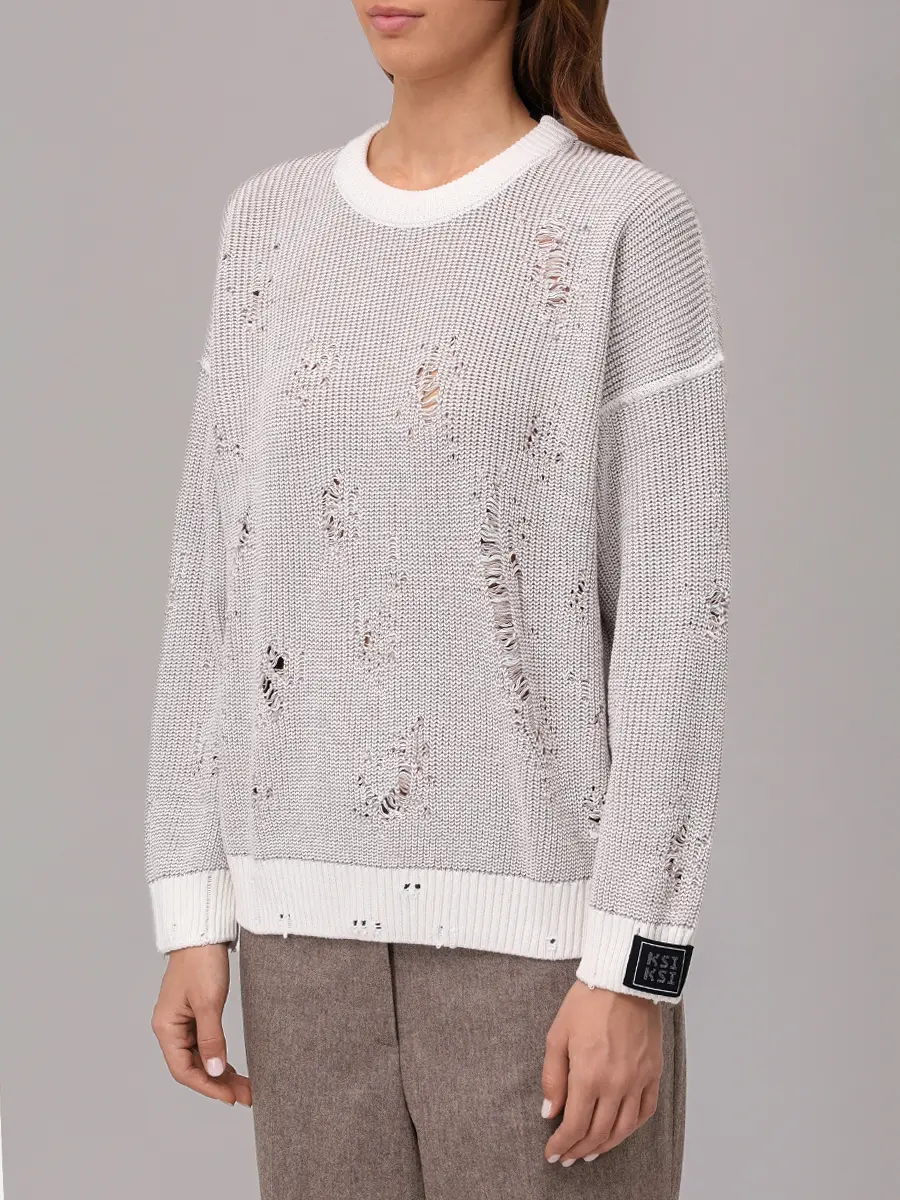 Двусторонний джемпер хлопковый