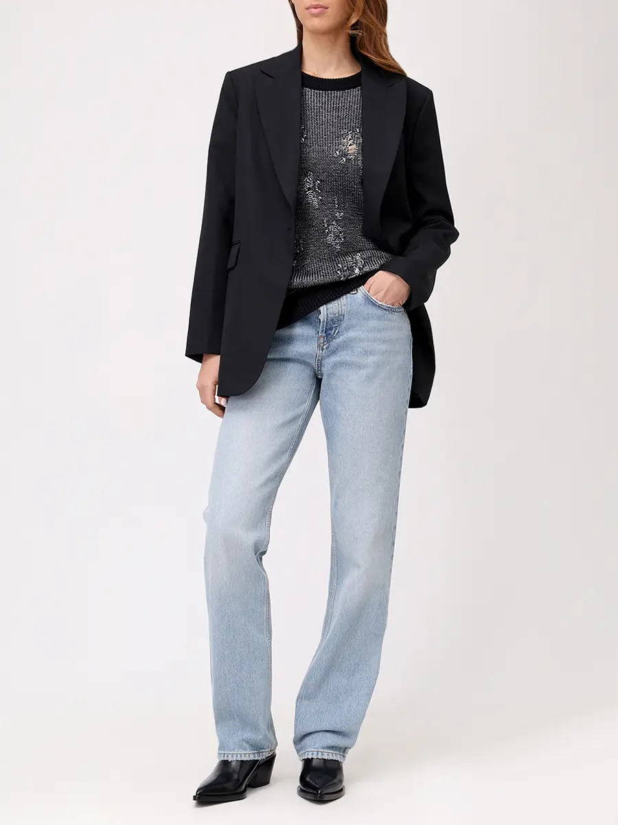 Двусторонний джемпер хлопковый