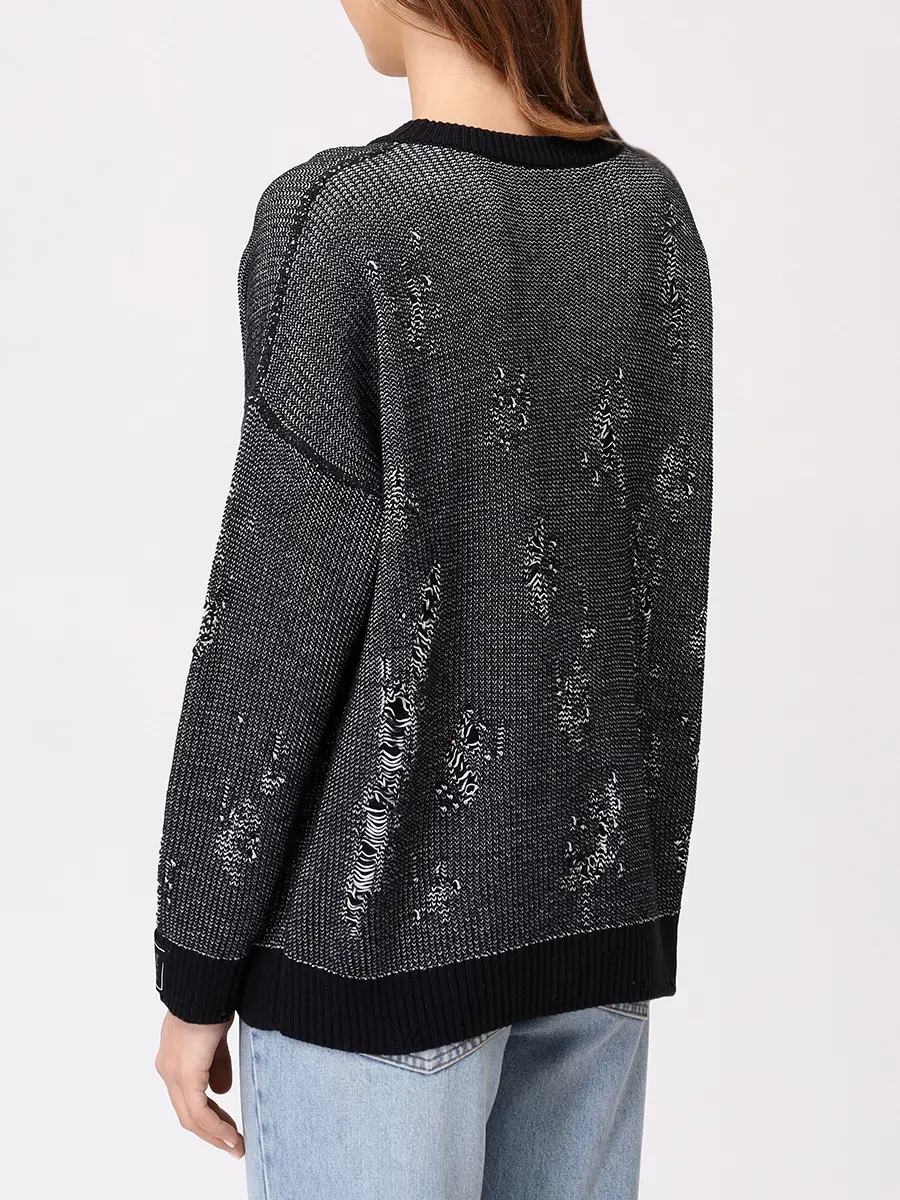 Двусторонний джемпер хлопковый