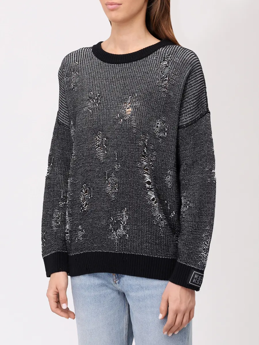 Двусторонний джемпер хлопковый